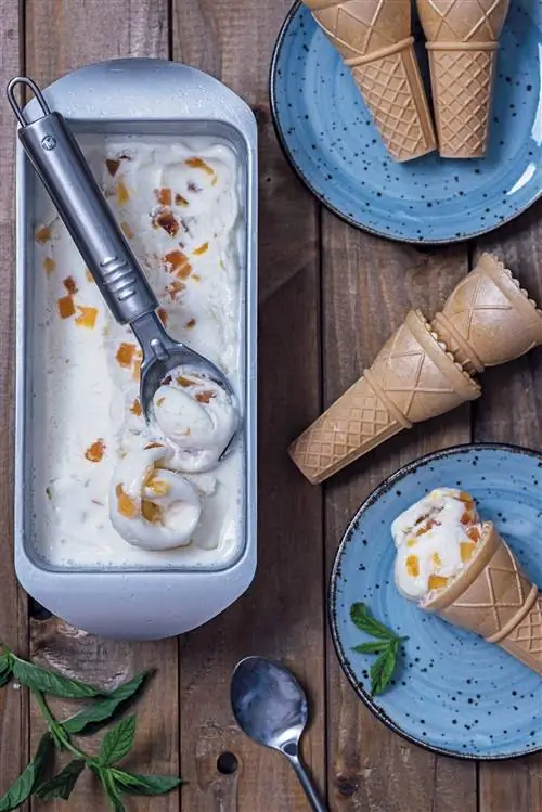 домашнее мороженое