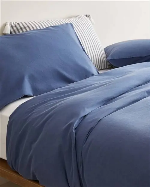 Zara Home Пододеяльник из стираного хлопка Zara Home Пододеяльник из стираного хлопка