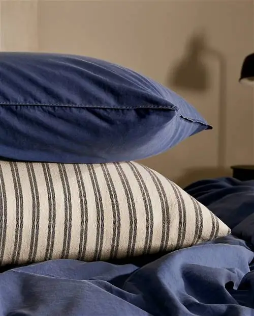 Наволочка из стираного хлопка Zara Home Наволочка из стираного хлопка Zara Home