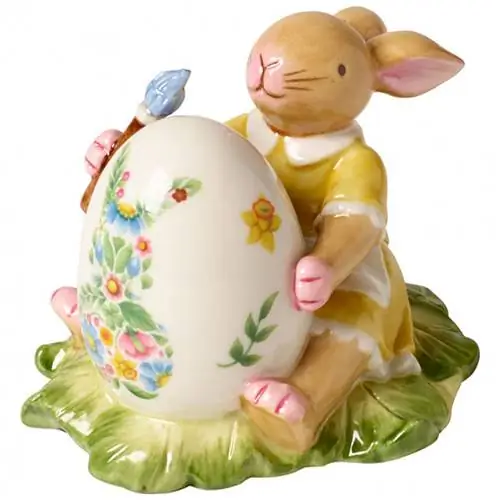 Фигурка, Фигурка животного, Пасхальное яйцо, Игрушка, Пасхальный кролик,