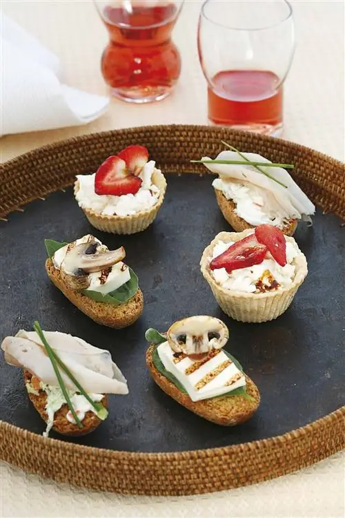 разнообразные закуски