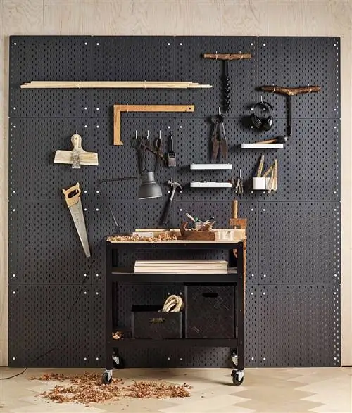 Мастер-класс дома с перфорированными панелями от ИКЕА