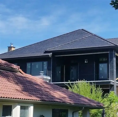 Черепица со встроенным солнечным модулем