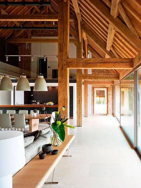 Здание, Комната, Недвижимость, Дизайн интерьера, Лофт, Потолок, Балка, Дом, Архитектура, Чердак,