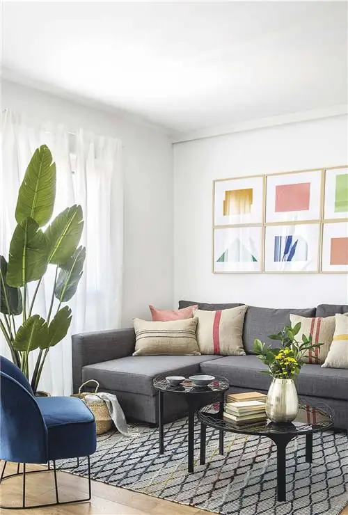 Квартира в Мадриде 58 м: Гостиная