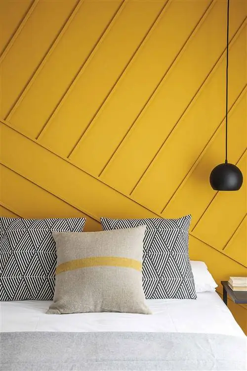 желтая спальня