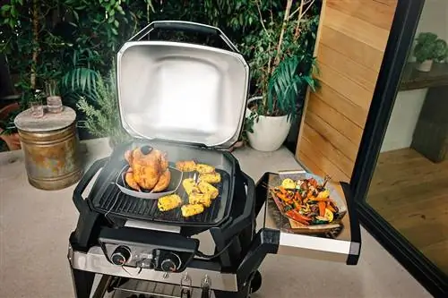 Электрический гриль из линейки Weber Pulse