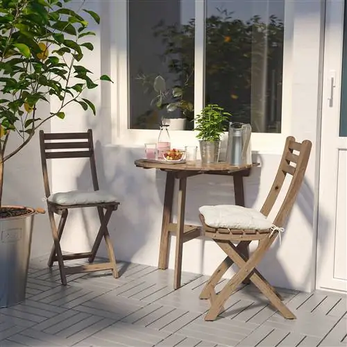 Асхольмен складной стол и стулья ikea комплект