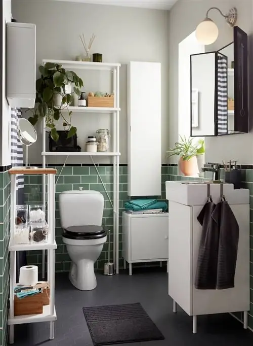 маленькая ванная комната в икеа