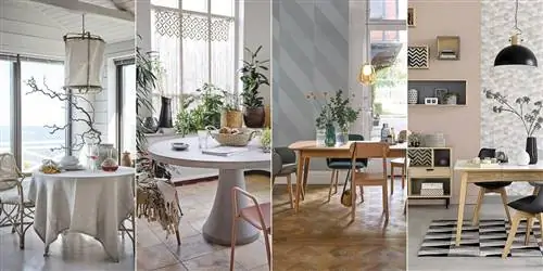 4 столовые, 4 стиля: Узнайте, как подобрать стол, стулья и другую мебель