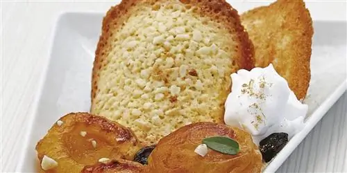 Миндальные плитки с жареными абрикосами Вкусно