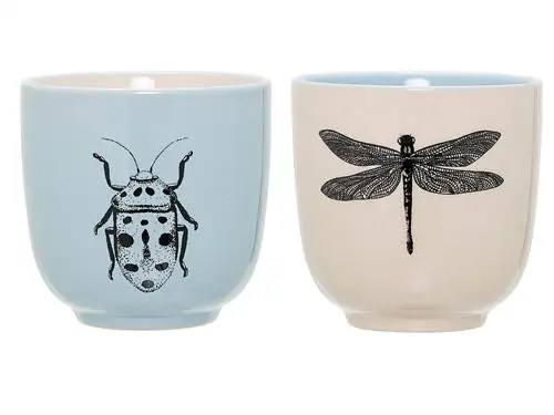 Питьевая посуда, Посуда, Насекомое, Бабочка, Опылитель, Керамика, Фарфор,