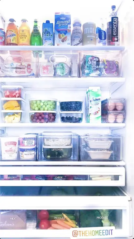 Хлои Кардашьян холодильник