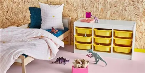 И поэтому вы можете и можете организовать их игрушки. Практические идеи, которые побудят вас организовать свою спальню