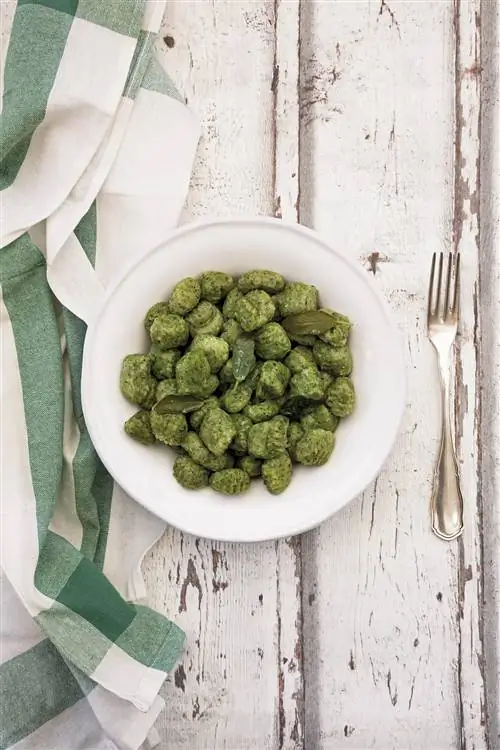 Чистая энергия ньокки со шпинатом