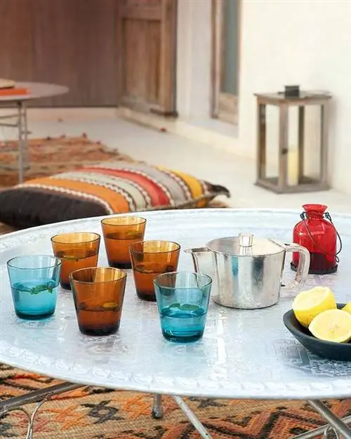 Serveware, Teal, Tableware, Turquoise, Aqua, Dishware, Drinkware, Ceramic, Wood seam, Bottle,