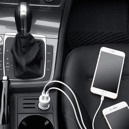 usb автомобильное зарядное устройство