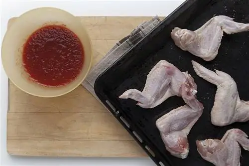 куриные крылышки с томатным соусом 3