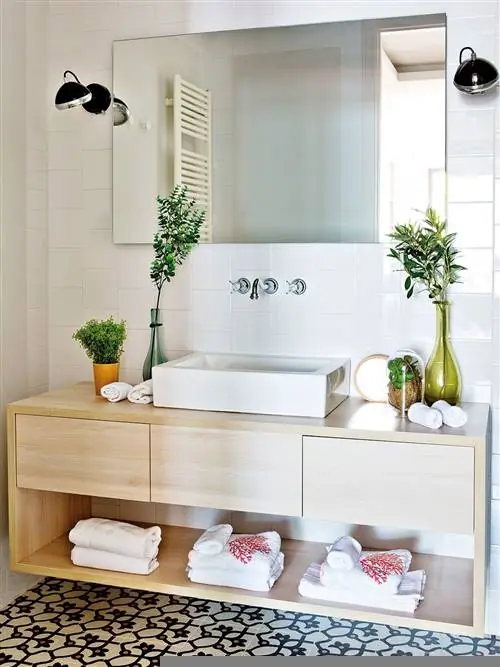 Белый, Мебель, Комната, Полка, Дизайн интерьера, Стена, Стол, Пол, Материальное имущество, Гостиная,