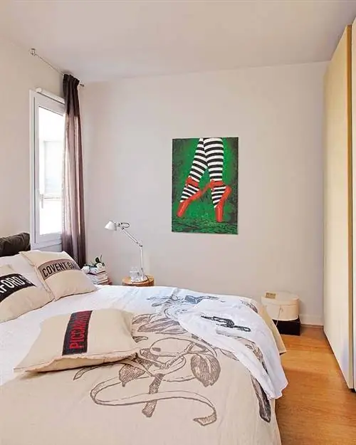 Кровать, Комната, Дизайн интерьера, Постельные принадлежности, Недвижимость, Спальня, Простыня, Текстиль, Пол, Стена,