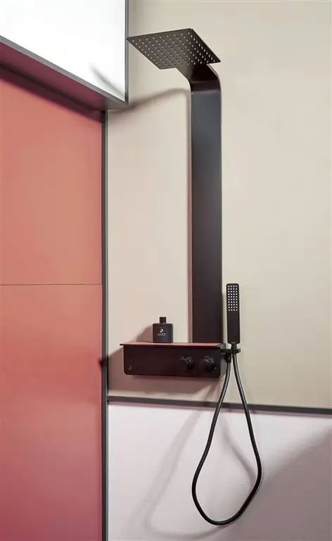 современная душевая колонна, omnia