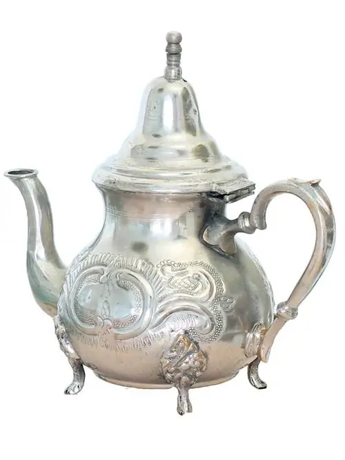 Чайник, Чайник, Крышка, Столовая посуда, Сервировочная посуда, Металл, Серебро, Антиквариат, Чайный сервиз, Посуда,