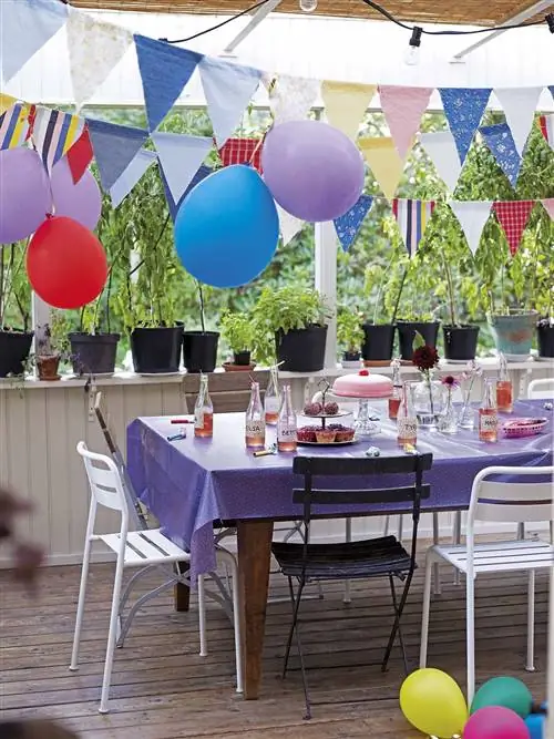 Террасы: Праздничный стол