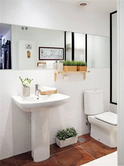 Дизайн интерьера, Сантехника, Комната, Этаж, Недвижимость, Стена, Пол, Плитка, Раковина в ванной, Потолок,