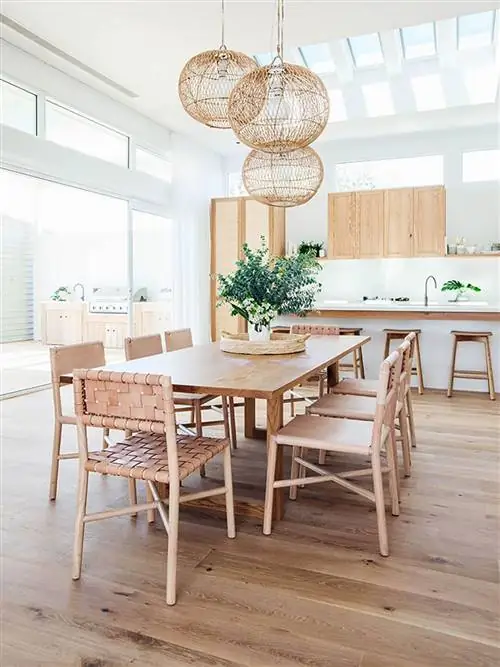 Мебель, Столовая, Комната, Стол, Дизайн интерьера, Недвижимость, Зеленый, Этаж, Желтый, Стул,