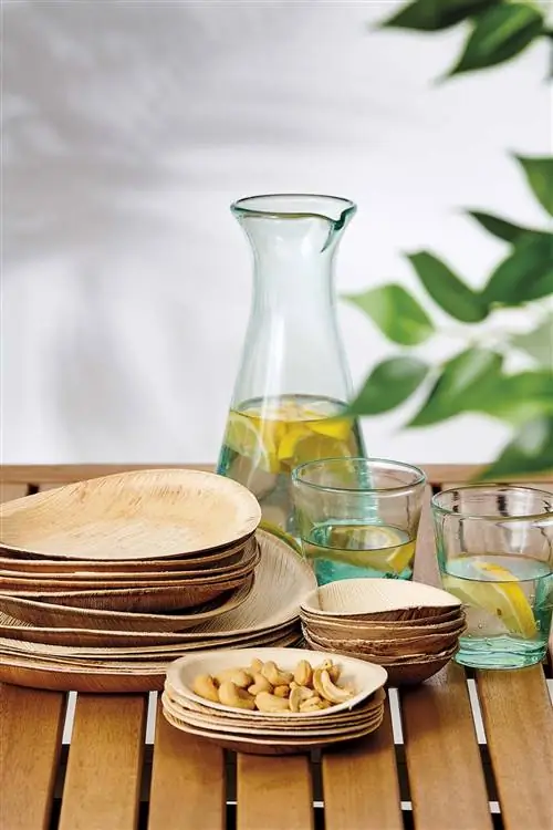Посуда Areca Leaf от Casa из пальмового листа