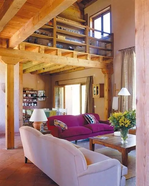 Дерево, Комната, Дизайн интерьера, Пол, Твердая древесина, Дом, Гостиная, Пол, Стена, Диван,