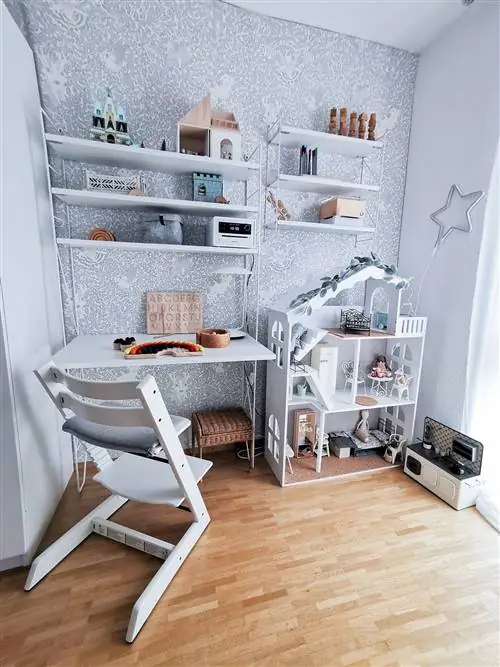 Детская спальня с игровой зоной
