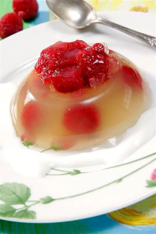 мармелад с йогуртовым соусом