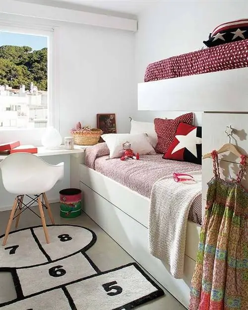 Мебель, Спальня, Комната, Дизайн интерьера, Кровать, Розовый, Постельные принадлежности, Недвижимость, Простыня, Главная,