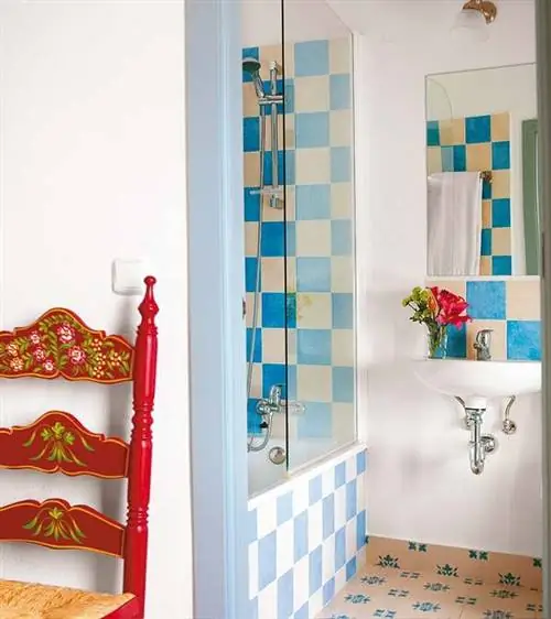 Дизайн интерьера, Комната, Архитектура, Этаж, Стена, Настил, Плитка, Дизайн интерьера, Светильник, Бирюза,