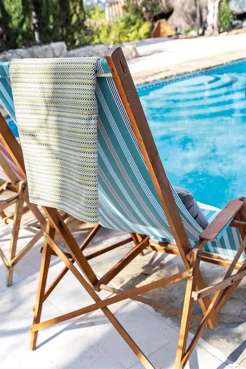обивка для шезлонгов, стульев или ткани для зоны бассейна