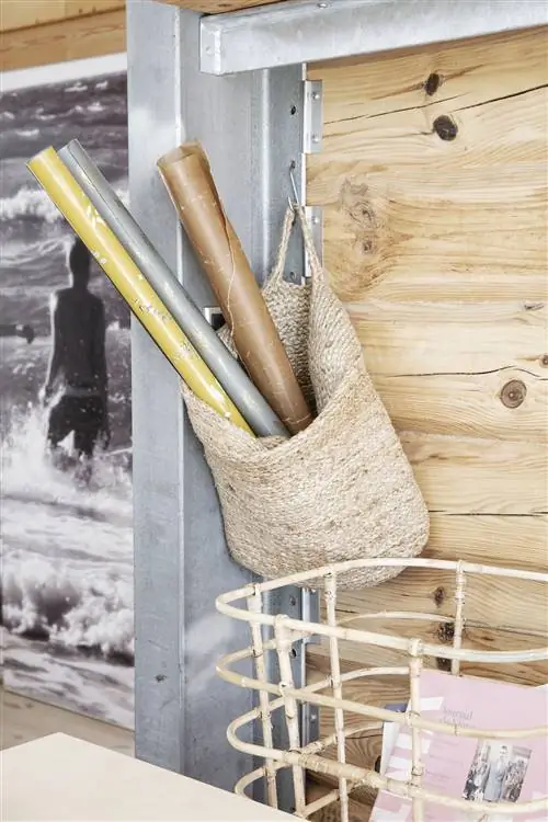 корзина с ручкой