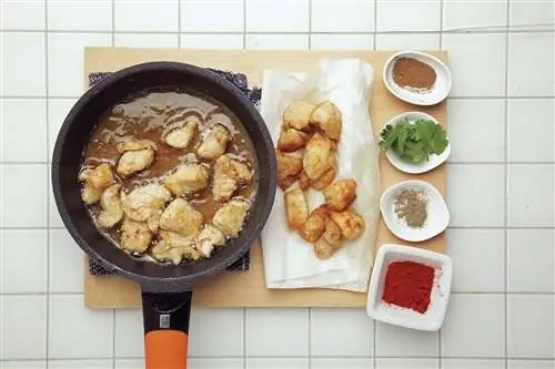 Тайваньская жареная курица: шаг 3