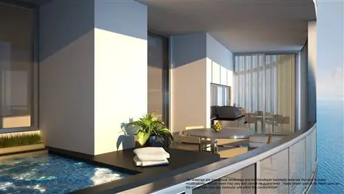 Дом Лео Месси в Porsche Design Tower