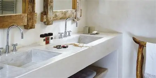 Как красиво украсить зону раковины