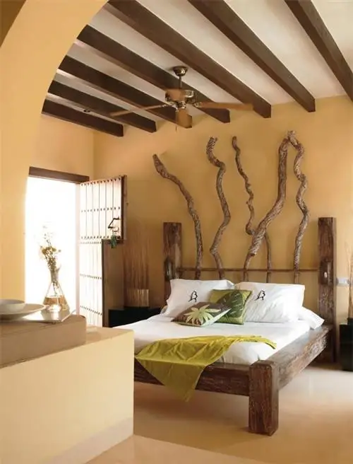 Дерево, Комната, Кровать, Дизайн интерьера, Стена, Мебель, Постельное белье, Пол, Постельные принадлежности, Спальня,