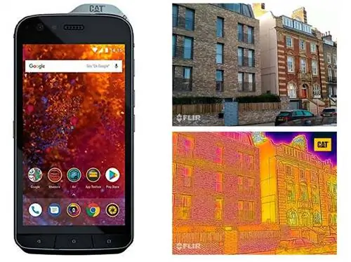 Мобильный телефон Cat S61 с тепловизионной камерой