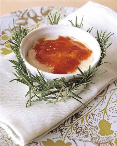 Крем-брюле с розмарином