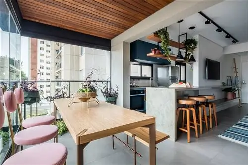 Квартира в деревенском стиле в Сан-Паулу