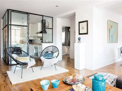 Комната, Дизайн интерьера, Этаж, Дерево, Пол, Дом, Мебель, Бирюзовый, Стена, Дизайн интерьера,