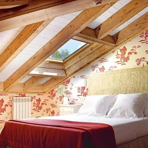 Дерево, Комната, Недвижимость, Дизайн интерьера, Текстиль, Кровать, Стена, Постельное белье, Потолок, Скатерть,