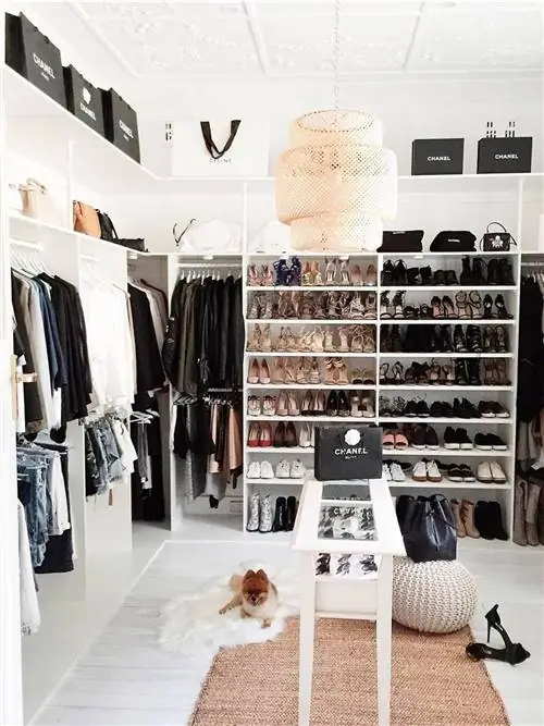 Белый, Комната, Шкаф, Бутик, Дизайн интерьера, Полка, Черно-белая, Мебель, Стеллажи, Здание,