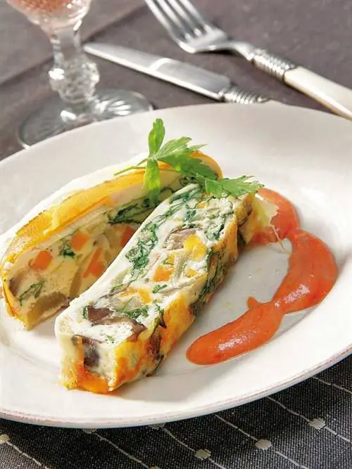 зимний овощной террин