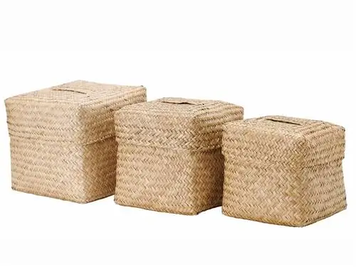 Коричневый, Плетеный, Прямоугольник, Бежевый, Корзина, Корзина для хранения, Хаки, Желто-коричневый, Аксессуары для дома, Соломенный,