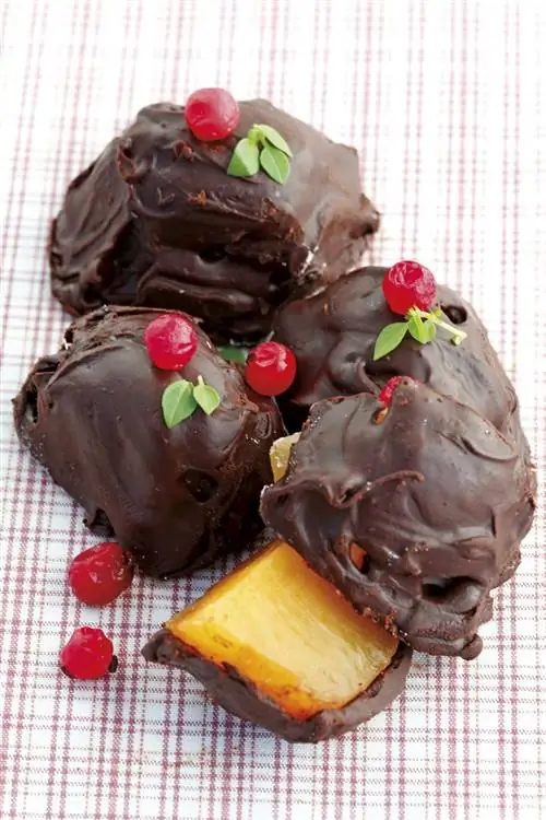 персиковые конфеты